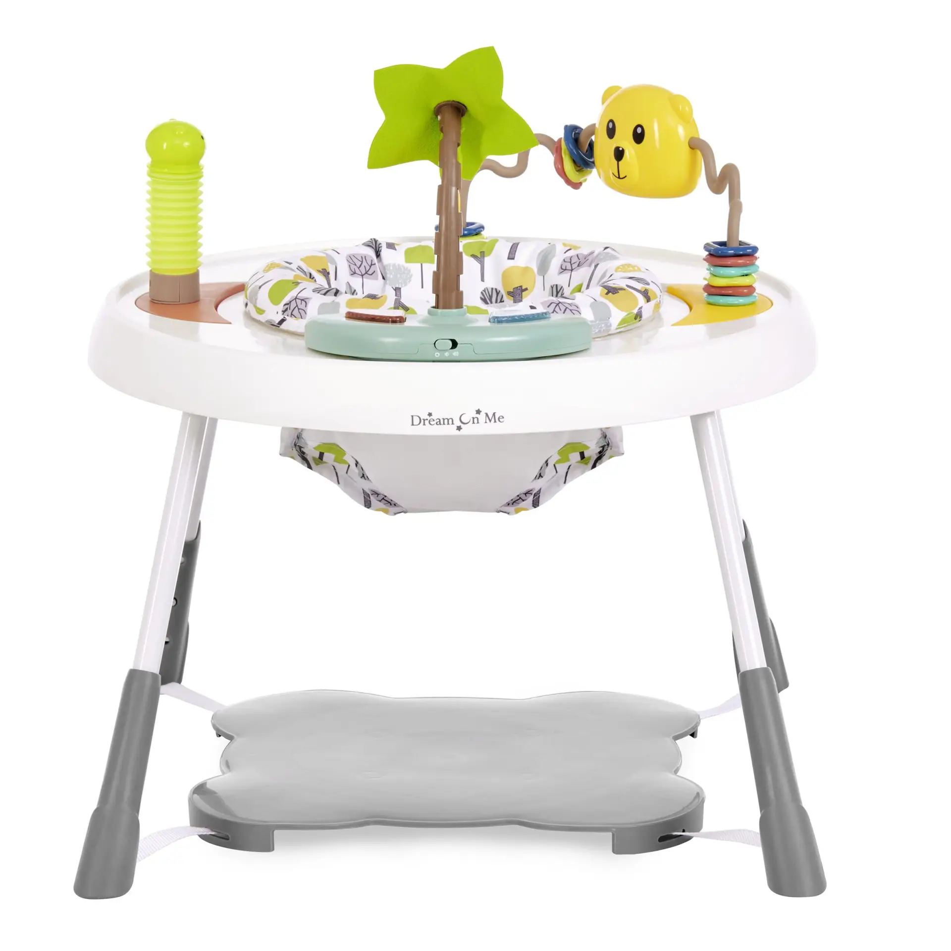 Curio Lightweight & Convertible Sit N Seek Activity Center, Lime - Image 2