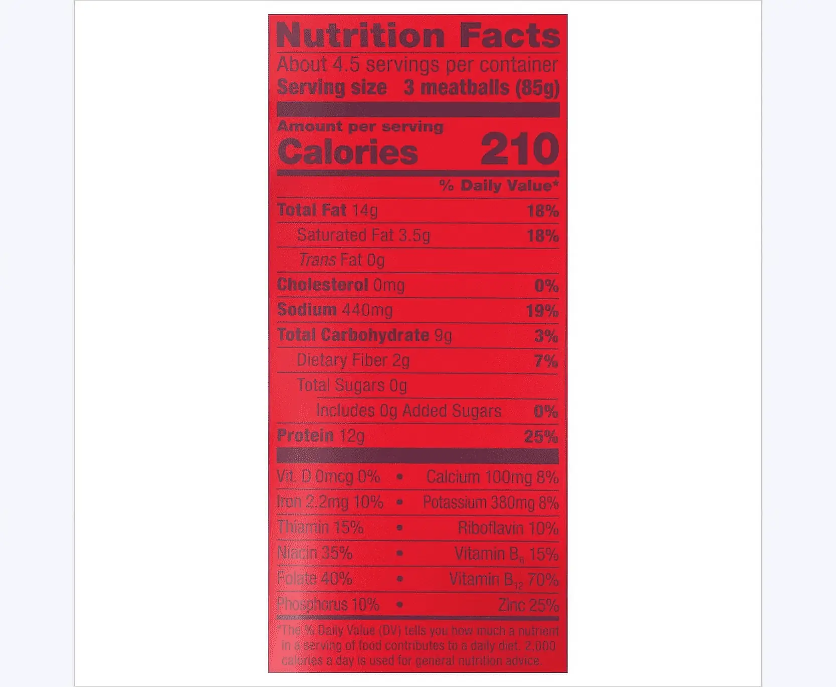 Homestyle Meatballs Meat from Plants, Fully Cooked, 14 Oz (Frozen) - Image 5