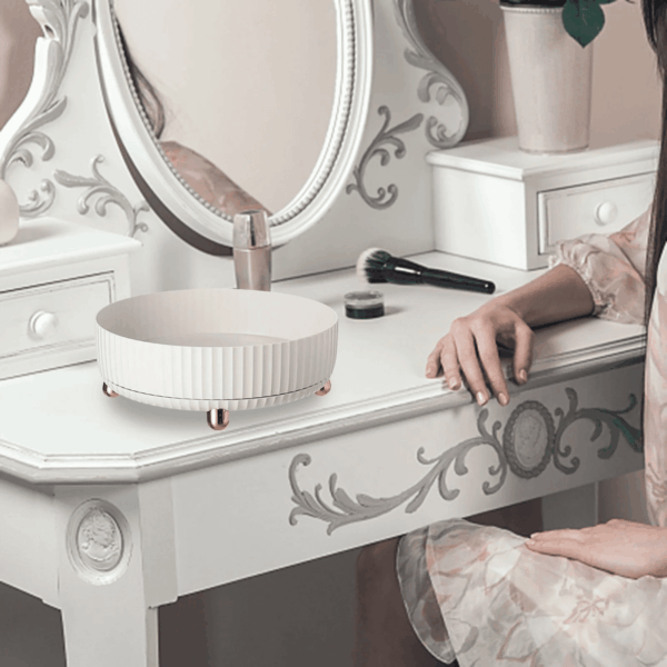 Cosmetic Cases Makeup Perfume Storage Rack Durable Rotating Shelf Organizer Boxes for Bathroom Bedroom Organizer - Image 6