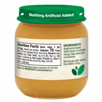 Stage 2 Baby Food, Apple Mango & Kiwi, 4 Oz Jar - Image 2
