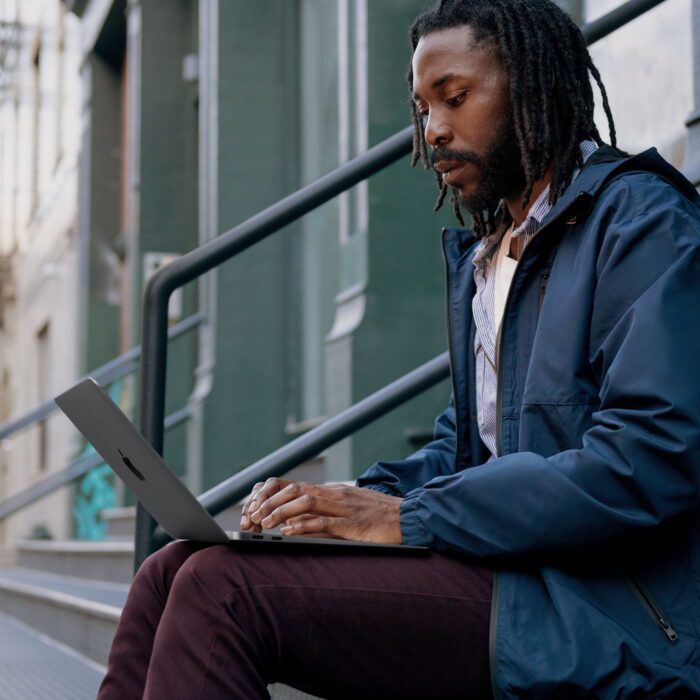 Macbook Air 13.3 Inch Laptop - Space Gray, M1 Chip, Built for  Intelligence, 8GB RAM, 256GB Storage - Image 7