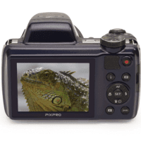 PIXPRO AZ528 Astro Zoom BSI-CMOS Bridge Digital Camera - 16MP 52X 1080P Wi-Fi (Midnight Blue) - Image 2