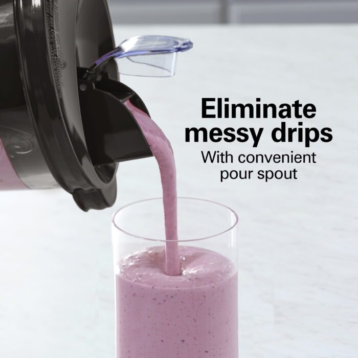 Wave Action Quiet Blender, 48 Oz. Glass Jar, 12 Blending Functions, Black, 53530F - Image 4