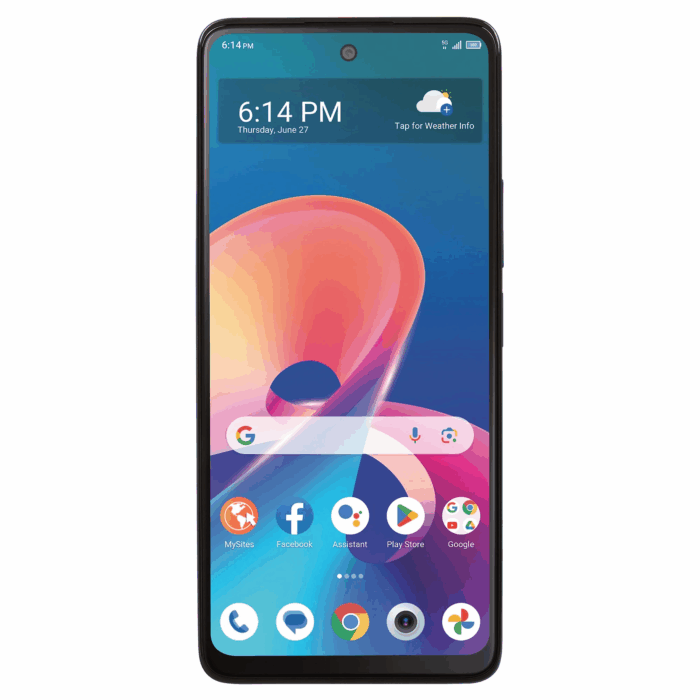 Verizon  50XE, 128GB, Dark Blue - Prepaid Smartphone [Locked to Verizon Prepaid] - Image 7