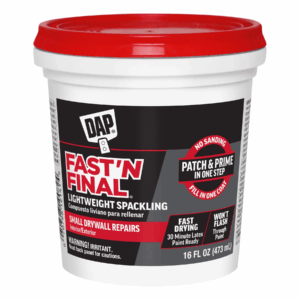 Fast N Final 16 Oz White Lightweight Spackling