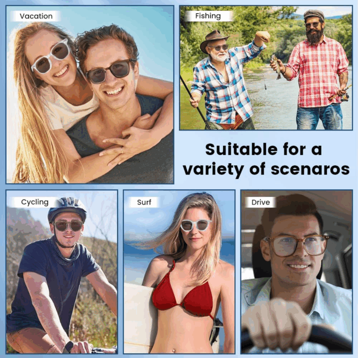 Smart Glasses for Women Men, Bluetooth Glasses with Photochromic Lenses Touch Control Voice Assistant for Clear Audio Remote Photography, Perfect for Indoor Outdoor - Image 6