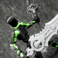 T13 (Assembly Completed) 3D Printed Action Figure,Dummy 13 Robot Action Figure, T13 Collectible Action Figure Articulated, for Collectors Desktop Decorations, Muñeco De Acción (Black Green) - Image 4