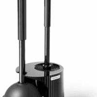 2 in 1 Toilet Plunger and Brush Set，Extended Handle Plunger，Toilet Bowl Brush Plunger Set,Bathroom Cleaning Tools ，Toilet Brush Plunger Combo，Cleaning Brush，Bathroom Cleaning Supplies