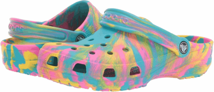 Kids' Classic Marbled Tie-Dye Clog - Image 2