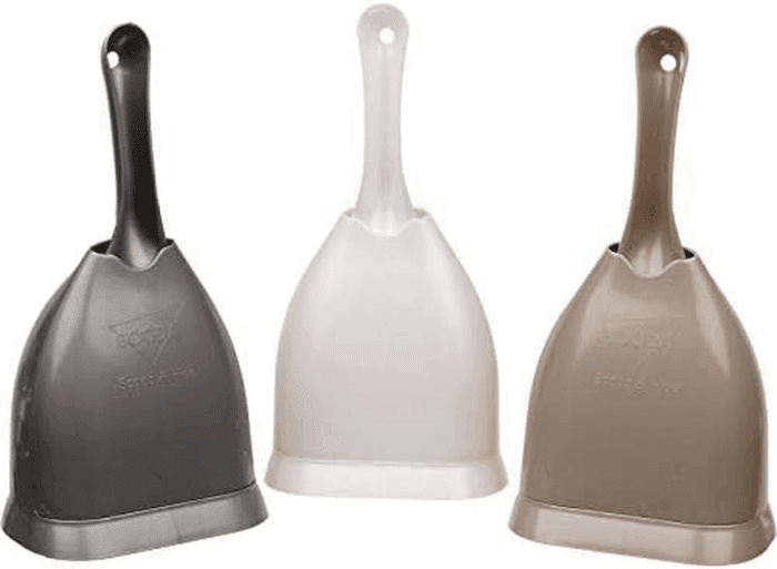 Scoop N' Hide Cat Litter Scoop with Discreet Litter Scoop Holder, Brushed Nickel - Image 6