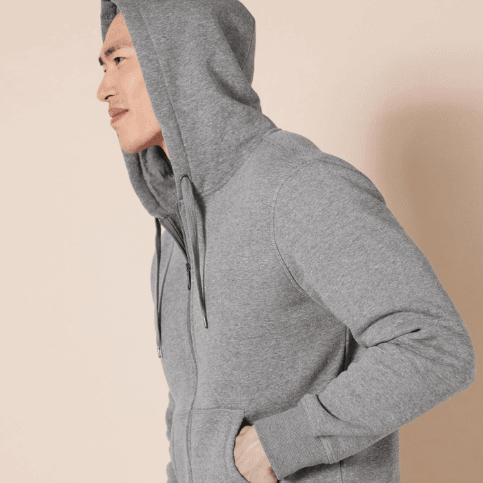 Men'S Full-Zip Fleece Hoodie (Available in Big & Tall) - Image 4
