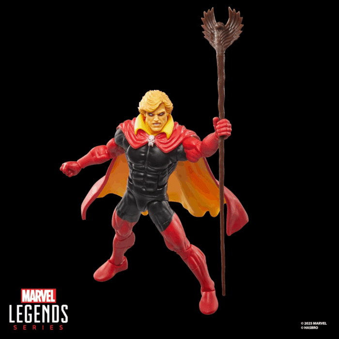 Legends Series Adam Warlock, Infinity Gauntlet Comics-Inspired Collectible 6-Inch Scale Action Figure with Character-Sized Comic Accessory - Image 7