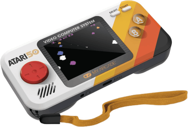Atari Pocket Player Pro: Handheld Portable Video Game Console with 100 Games, 2.75" Color Display, Ergonomic Design - Image 3