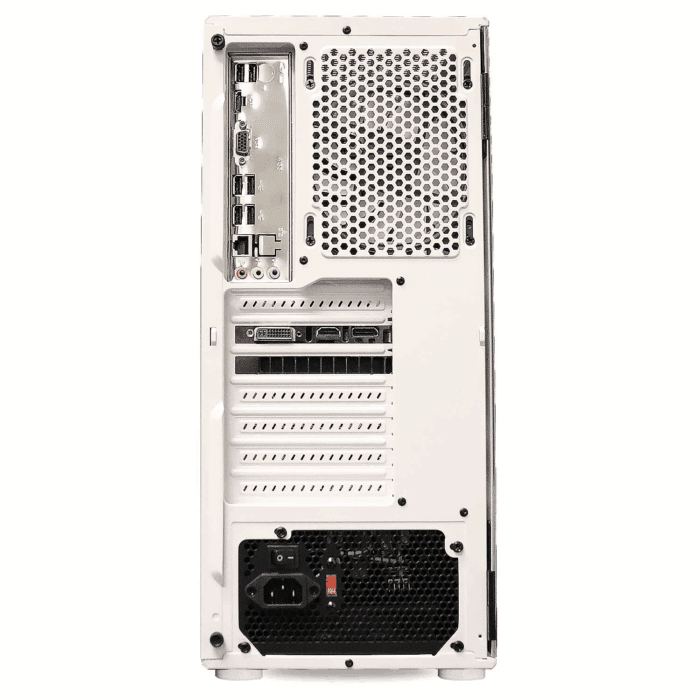 Intel I5 3.40Ghz, GTX 650, 8GB RAM, 1TB, Wifi, RGB, Entry Level Gaming PC, Desktop Computer White - Image 2