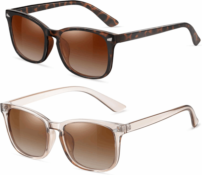 Polarized Sunglasses for Women and Men Classic Trendy Sun Glasses with UV Protection