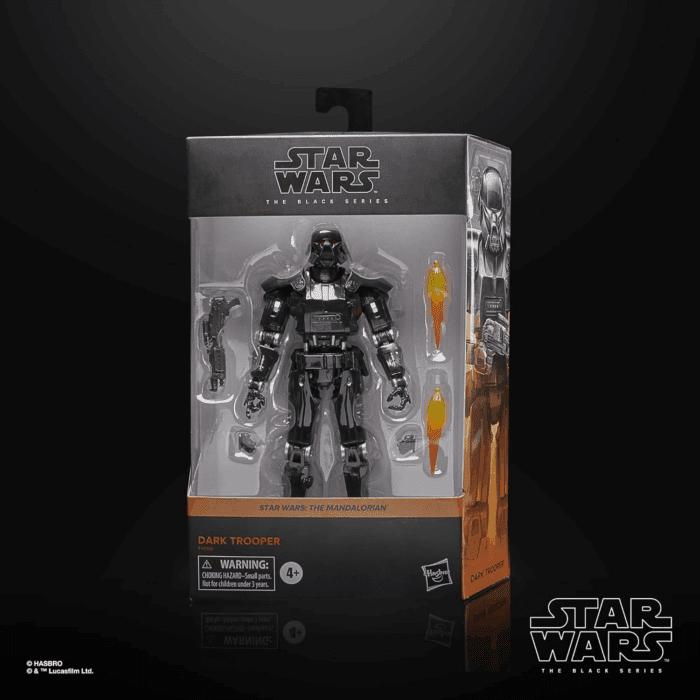 the Black Series Dark Trooper Toy 6-Inch-Scale the Mandalorian Collectible Action Figure, Toys for Kids Ages 4 and Up - Image 2