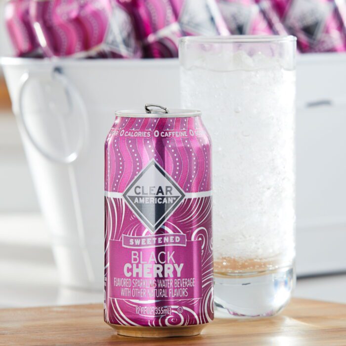 Black Cherry Sparkling Water, 12 Fl Oz, 12 Count - Image 2