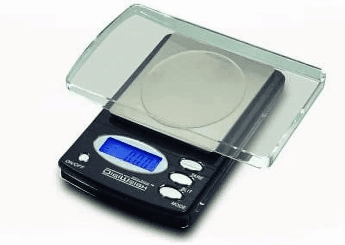 Kitchen Craft Scale for Candle/Soap Making - Digital 1000G Weighing Machine - Weigh Fragrance, Oils, Waxes, Bar Molds, Color Dyes and More!