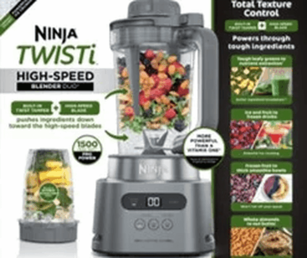Twisti, High-Speed Blender Duo 3 Preset Auto-Iq Programs, 34 Oz. Pitcher Capacity, SS150 - Image 14