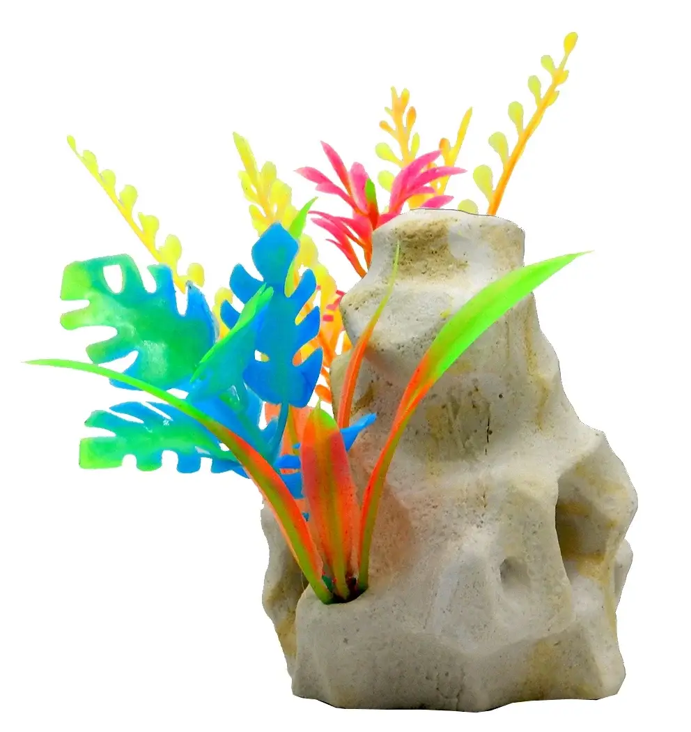 Holey Rock Aquarium Ornament, Multicolor - Image 5