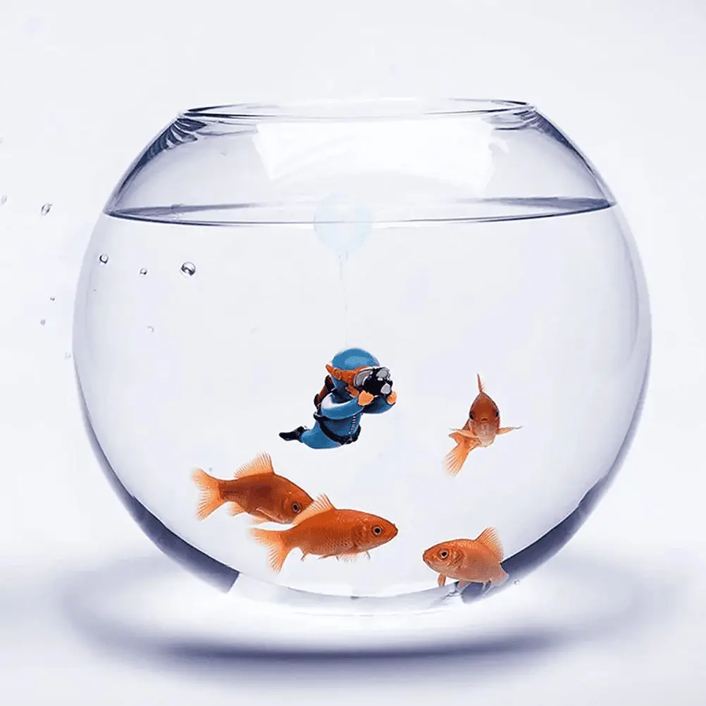 2-Pack Cute Fish Tank Decorations Floating Aquarium Accessories - Image 5