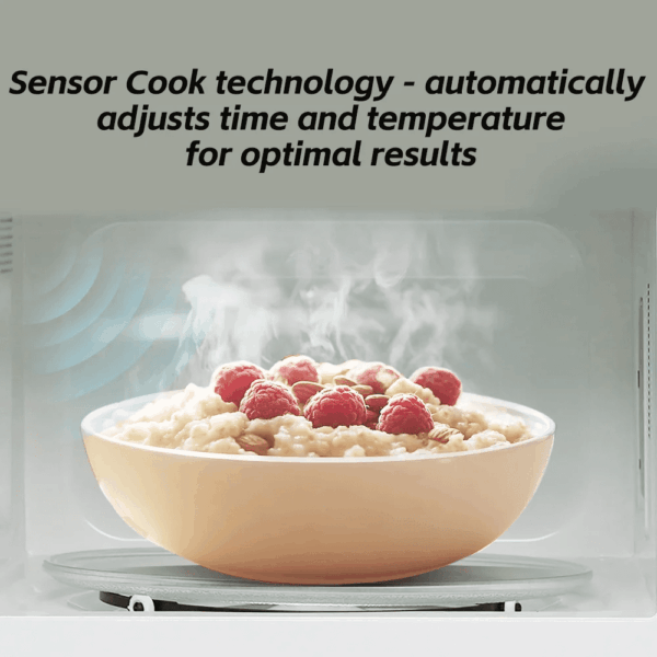 1.6 Cu Ft Sensor Cook Countertop Microwave Oven in Stainless Steel, New - Image 8