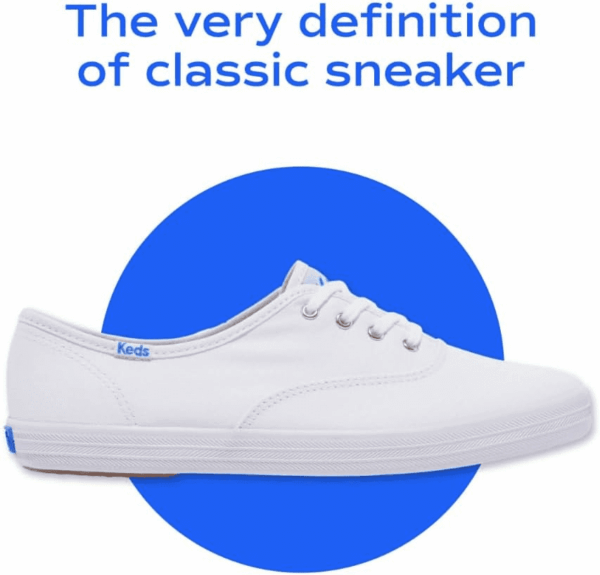 Women'S Champion Canvas Lace up Sneaker - Image 2