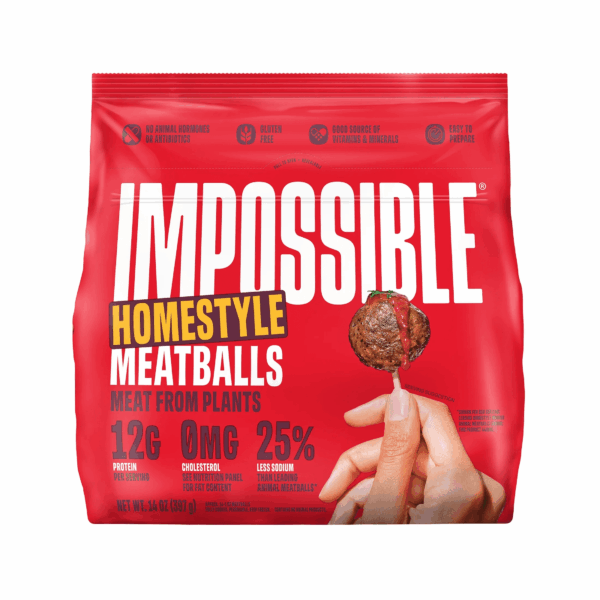 Homestyle Meatballs Meat from Plants, Fully Cooked, 14 Oz (Frozen)