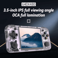 Handheld Game Console, 8 Hours of Battery Life, Large Power, High-Precision Twin Joyssticks, 5528 Games, Support HDMI TV Output 5G Wifi Bluetooth 4.2(Transparent Purple) - Image 3