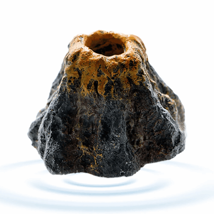Aquarium Volcano Fish Tank Decorations Bubbler Ornament Bubble Air Stone - Image 10