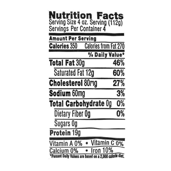 73% Lean / 27% Fat Ground Beef, 1Lb Roll, Frozen - Image 3