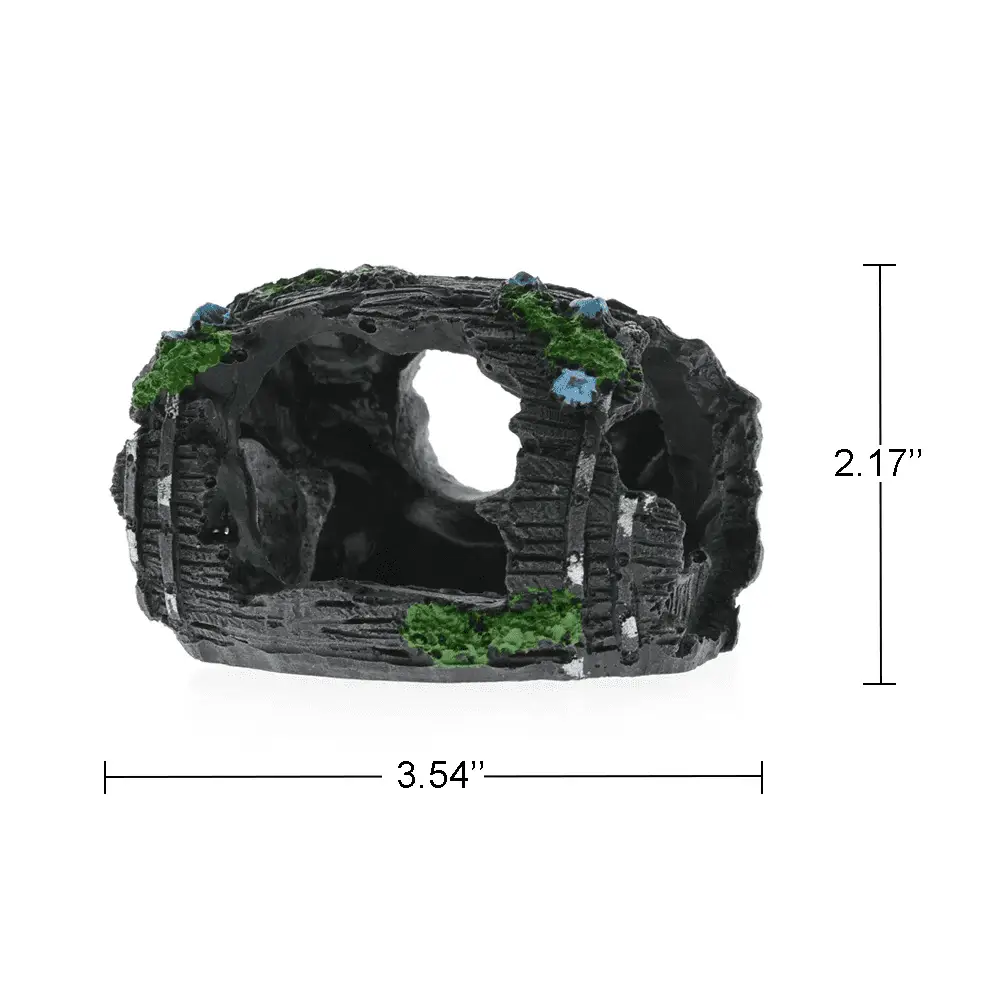 Fish Tank Accessories Aquarium Decorations - 13 Packs Plastic Plants Material Hideout Ornaments Small Size - Image 2