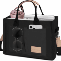 Tote Bags for Women Canvas Tote Purse Crossbody Bags with Pockets Top Handle Shoulder Handbags Satchel Bags for Women