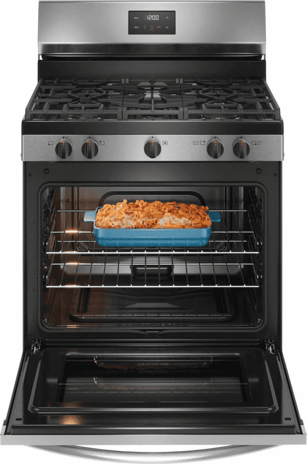 30" Gas Range, Stainless Steel - Image 7