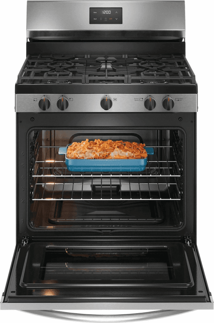 30" Gas Range, Stainless Steel - Image 7