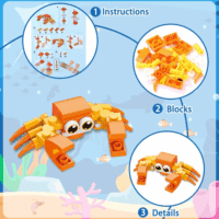 30 Pack Animals Building Blocks Toys, Mini Party Favors Building Set for Kids Bricks Toys for Boys Girls Holiday Goodie Bags Stocking Stuffers Classroom Prizes Birthday Gifts - Image 3