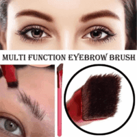 Home Eyebrow Care Kit 4D Laminated - Multifunctional Realistic Eyebrow Brush Kit, 4D Hair Stroke Brow Stamp Brush with Eyebrow Gel, for Drawing Brows Similar to 3D Natural Real Hair (Black) - Image 5