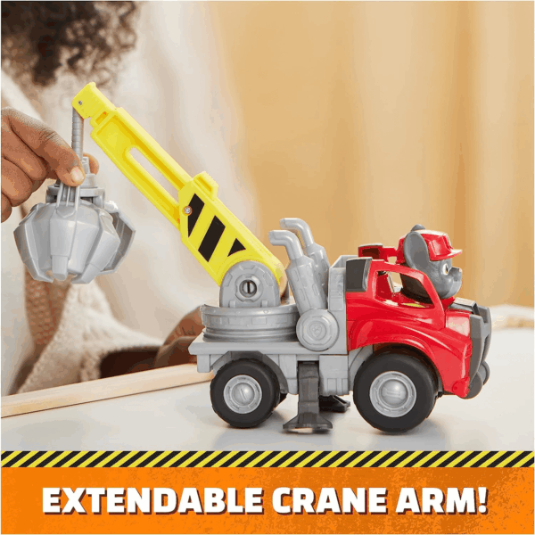 , Charger’S Crane Grabber Toy Truck with Movable Parts and a Collectible Action Figure, Kids Toys for Ages 3 and Up - Image 4