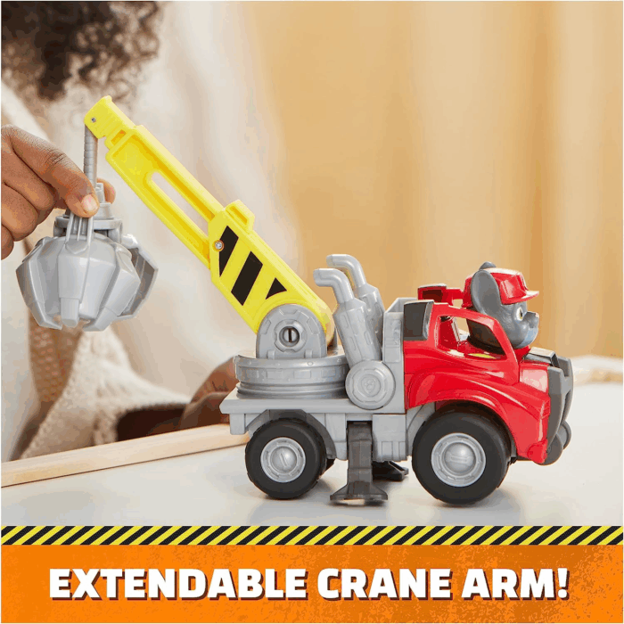 , Charger’S Crane Grabber Toy Truck with Movable Parts and a Collectible Action Figure, Kids Toys for Ages 3 and Up - Image 4