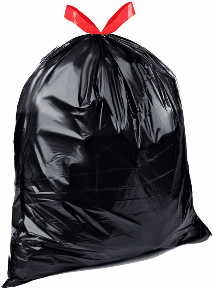 Multipurpose Drawstring Trash Bags, 30 Gallon, 50 Count (Previously Solimo) - Image 2