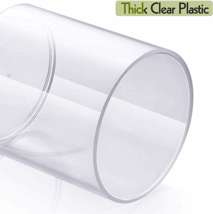 4 Pack Acrylic Qtip Holder Dispenser for Cotton Swabs, Balls, Pads, Floss Picks- Small Clear Plastic Canister Apothecary Jar Set, Bathroom Essentials Accessories Decor, Vanity Makeup Storage Organizer - Image 7