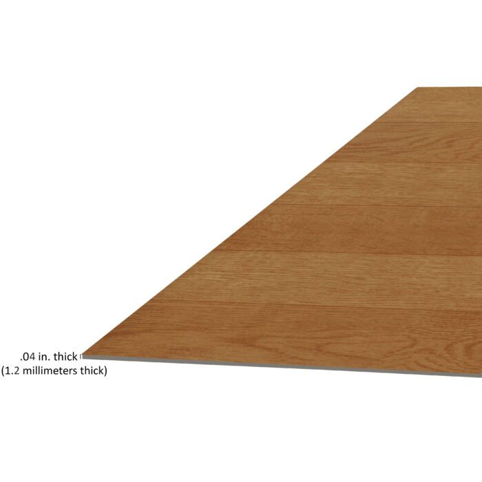 12"X12" 1.2Mm Peel & Stick Vinyl Floor Tiles 45 Tiles/45 Sq. Ft. Light Oak Plank - Image 5