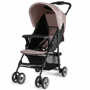 Foldable Lightweight Baby Stroller Travel Pushchair 0-36 Months Age Group 13 Lbs Coffee