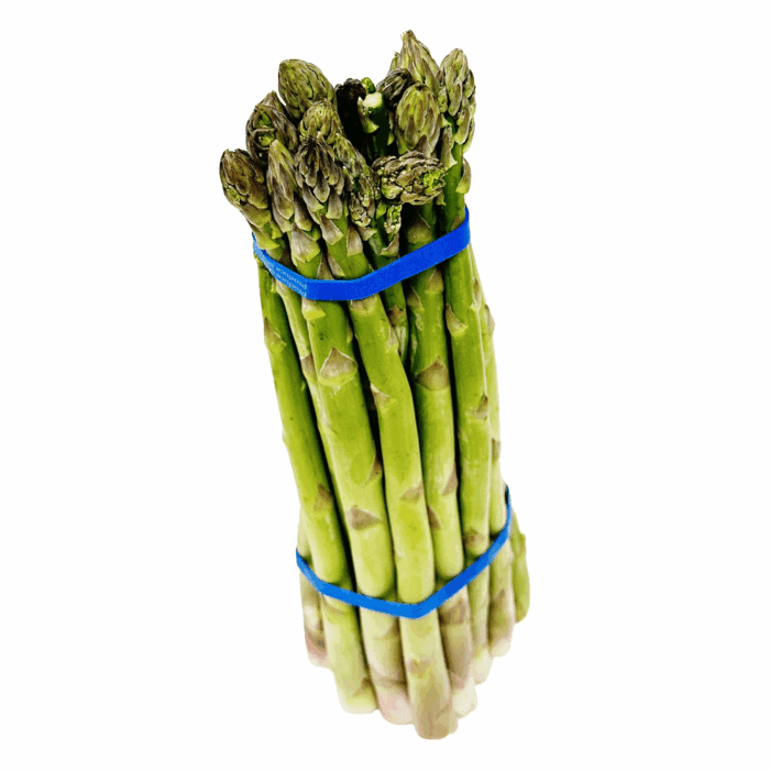 Freshly Harvested, Cut and Refrigerated Green Asparagus, Bunch - Image 8
