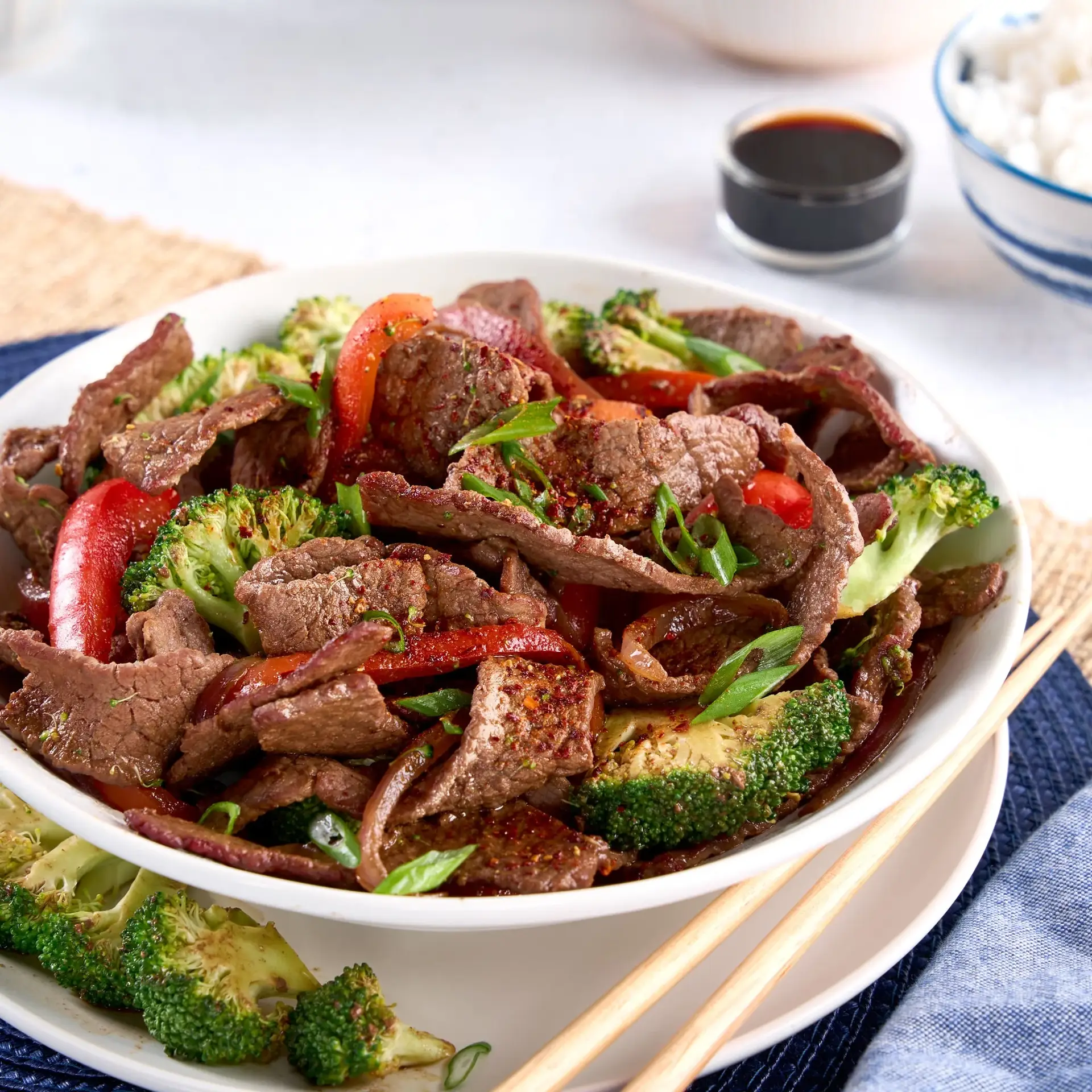 Bottom round Beef for Stir Fry, Tray, Fresh, 0.6 - 1.12 Lb - Image 4