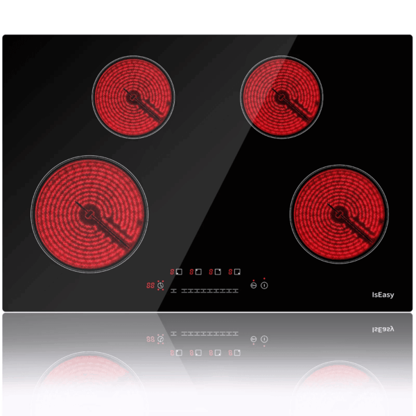 30" Electric Stove in Ceramic with 4 Burners - Image 8