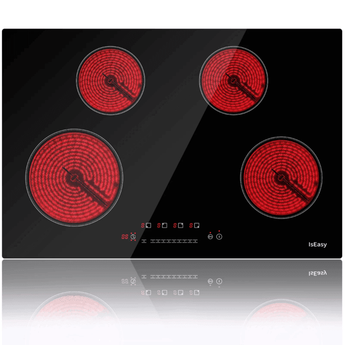 30" Electric Stove in Ceramic with 4 Burners - Image 8