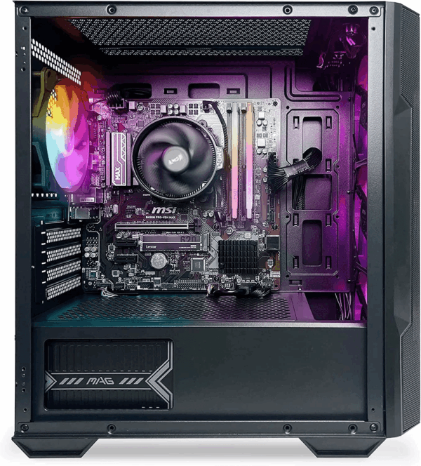 PC - AMD Ryzen 5 5600G, 16 Gb DDR4 3600, 512 Gb M2 Nvme SSD, RGB Fans, W11