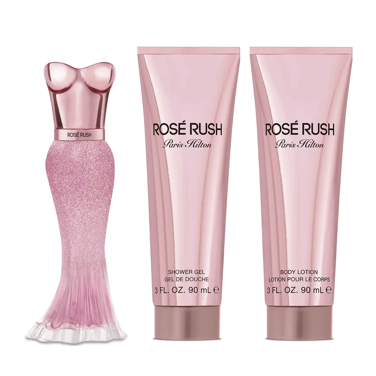 Rose Rush Perfume Gift Set for Women, 3 Pieces - Image 2