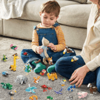 30 Pack Animals Building Blocks Toys, Mini Party Favors Building Set for Kids Bricks Toys for Boys Girls Holiday Goodie Bags Stocking Stuffers Classroom Prizes Birthday Gifts - Image 7